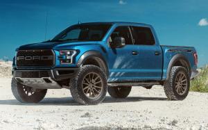 Ford F-150 Raptor on Vossen Wheels (HF6-1) (Velocity Blue) 2019 года